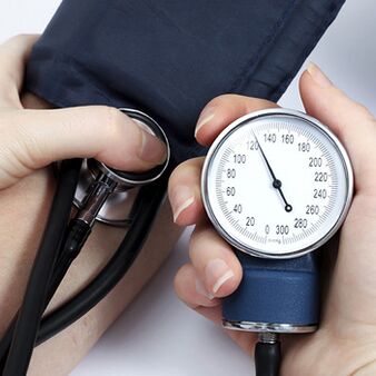 By measuring blood pressure, you can specify the degree of hypertension